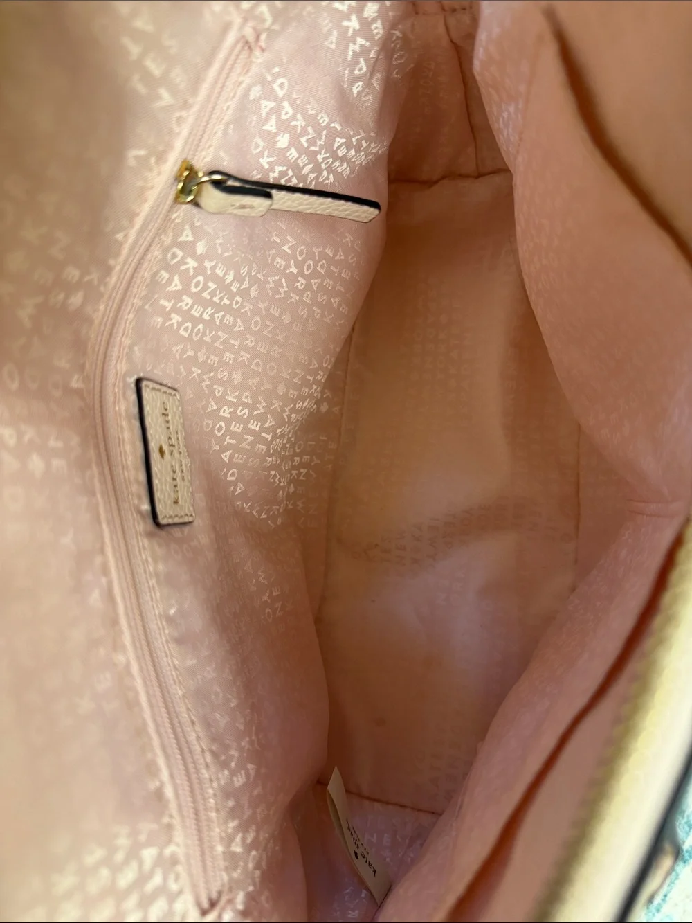 kate spade Pebbled Leather Dome Satchel in Light Blush